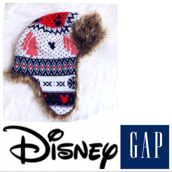 Baby Gap Mickey Mouse Trapper Hat 